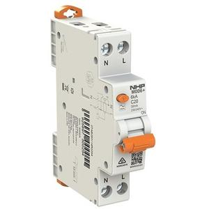 MOD6+ RCBO 6KA 1P+N 16A C CURVE 30MA TYPE A DOUBLE SCREW