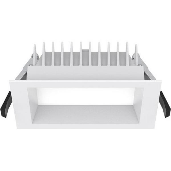 Downlight LED 18W Tri Colour 120mm IP54 Dim White Square Aurora, Ideal Electrical Catalogue Light Fittings Downlight Downlight Spot Floodlight - Construction Supplies Australia
