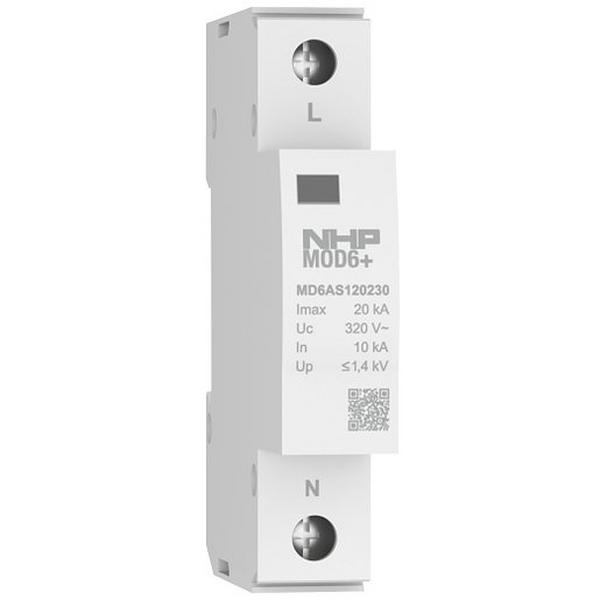 Mod6+ Surge Diverter 1P 20kA, Ideal Electrical Catalogue Power Distribution Surge Protection Surge Protection Device For Power Supply Systems - Construction Supplies Australia