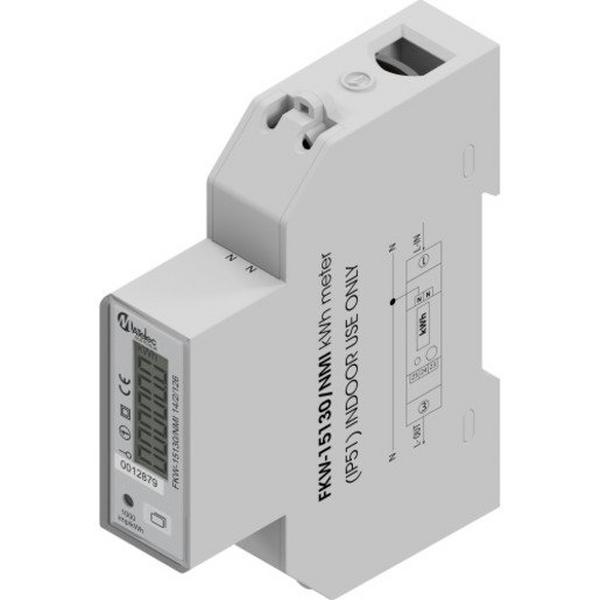 kWh Meter - Single Phase DIN Rail Mount Nmi, Ideal Electrical Catalogue Industrial Meters Kilowatt Hour Meter - Construction Supplies Australia