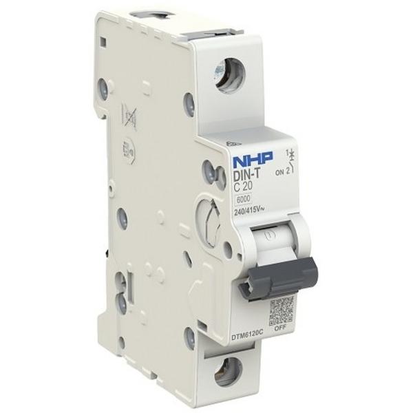 DIN-T MCB 10KA 1P 25A C CURVE, Ideal Electrical Catalogue Power Distribution Circuit Breakers Miniature Circuit Breaker Mcb - Construction Supplies Australia