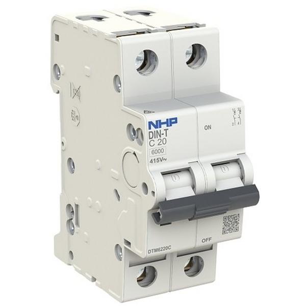 DIN-T MCB 10KA 2P 10A D CURVE, Ideal Electrical Catalogue Power Distribution Circuit Breakers Miniature Circuit Breaker Mcb - Construction Supplies Australia