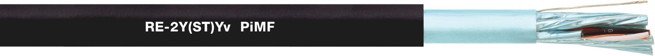 0032464, UNITRONIC® RE-2Y(ST)YV PIMF 2X2X1,3 BK