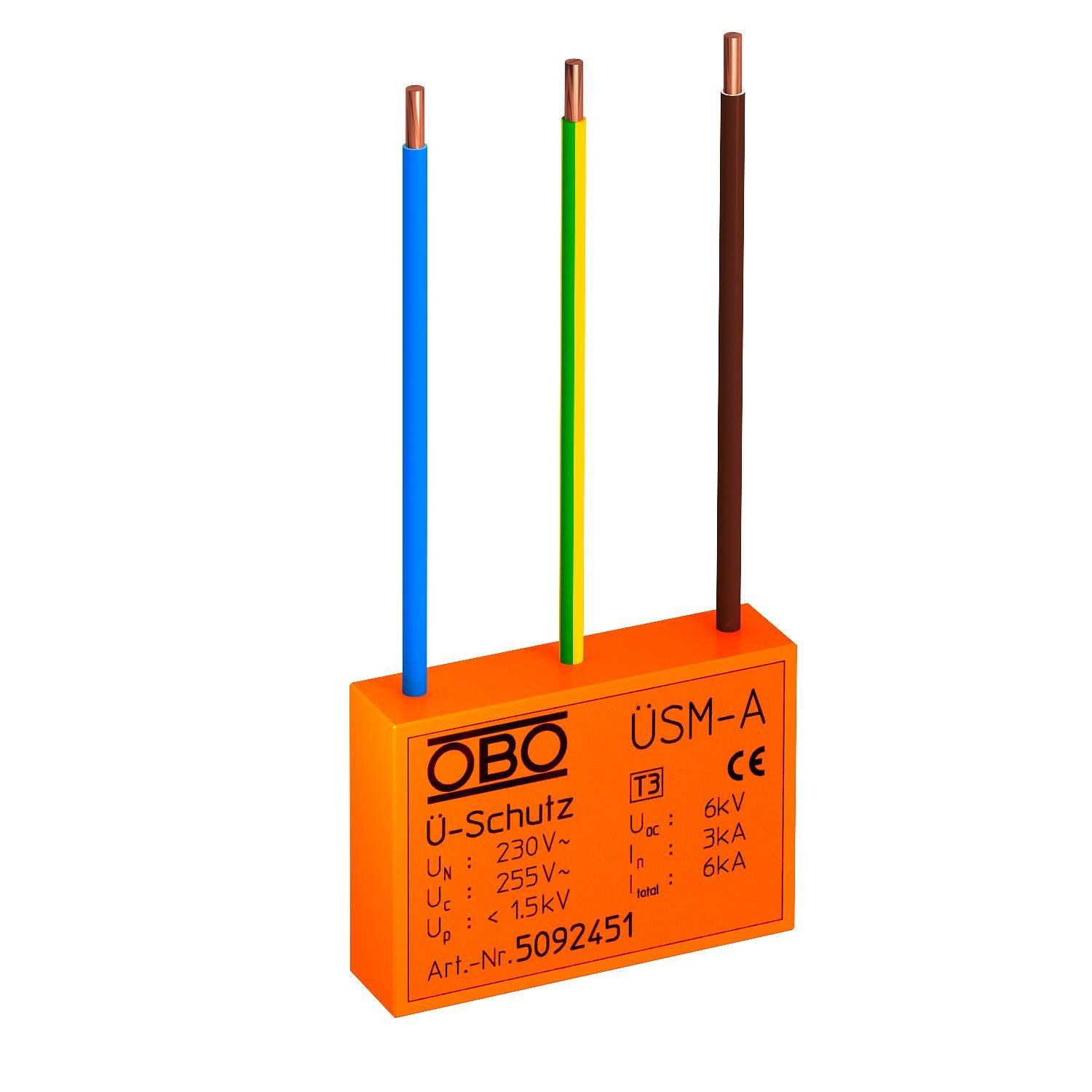 ÜSM-A, Überspannungsschutzmodul für alle Installationssysteme 255V