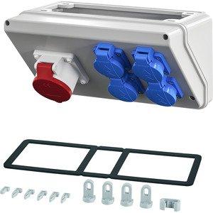 Mi CB 16, Mi Connection Box, 4x Schuko + CEE 16A, 5p., 400V, 6h