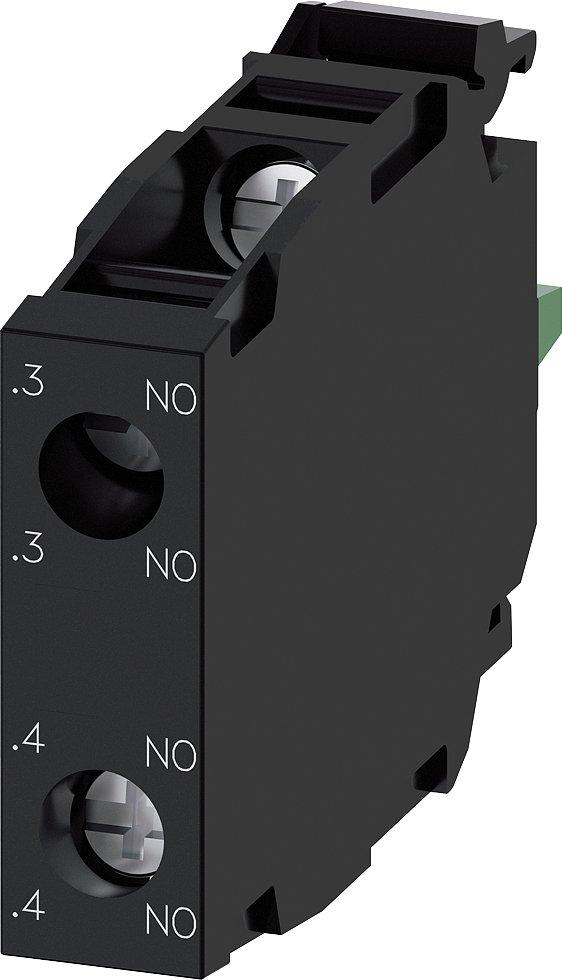 3SU1400-1AA10-1DA0, Kontaktmodul mit 2 Schaltgliedern, 2S