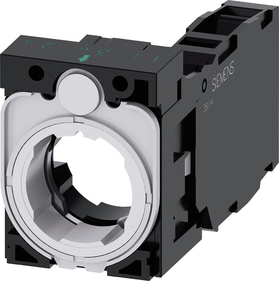 3SU1500-1AA10-1FA0, Halter für 3 Module, 1S+1Ö
