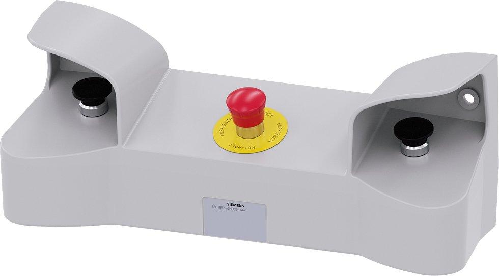 3SU1853-3NB00-1AA1, Zweihand-Bedienpult für Befehlsgeräte, 22mm, rund