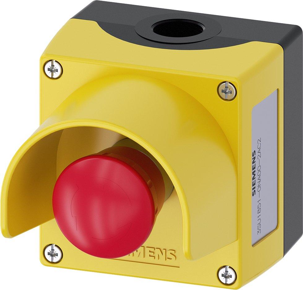 3SU1851-0NA00-2AC2, Gehäuse für Befehlsgeräte, 22 mm, rund