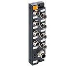 ASBSM 10/LED 3, I/O - Passive Distributors, Pluggable, M8