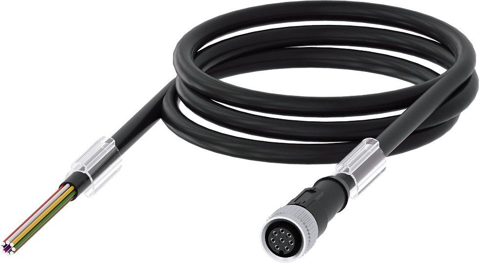 3SX5601-2GA03, Anschlussleitung 8-polig, freies Kabelende, 3m lang, für Sicherheitsschalter-RFI