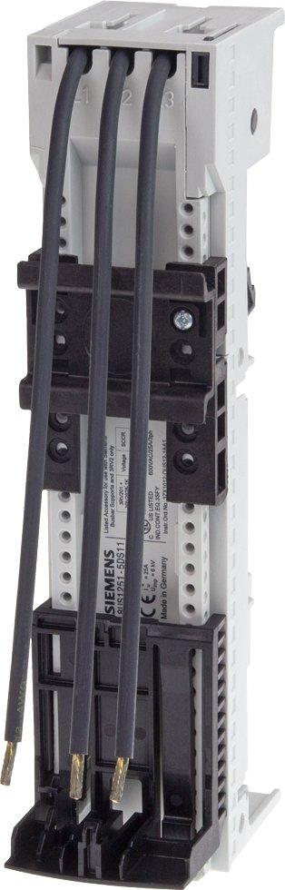 8US1251-5DS11, Geräteadapter S00, 25A, für 60mm-Sammelschienen-System, 45x 200mm lang