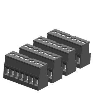 6ES7292-1BG30-0XA0, SIMATIC S7-1200 Klemmblock vergoldet 7 Pins, Schraube für Analog-SM VPE 4