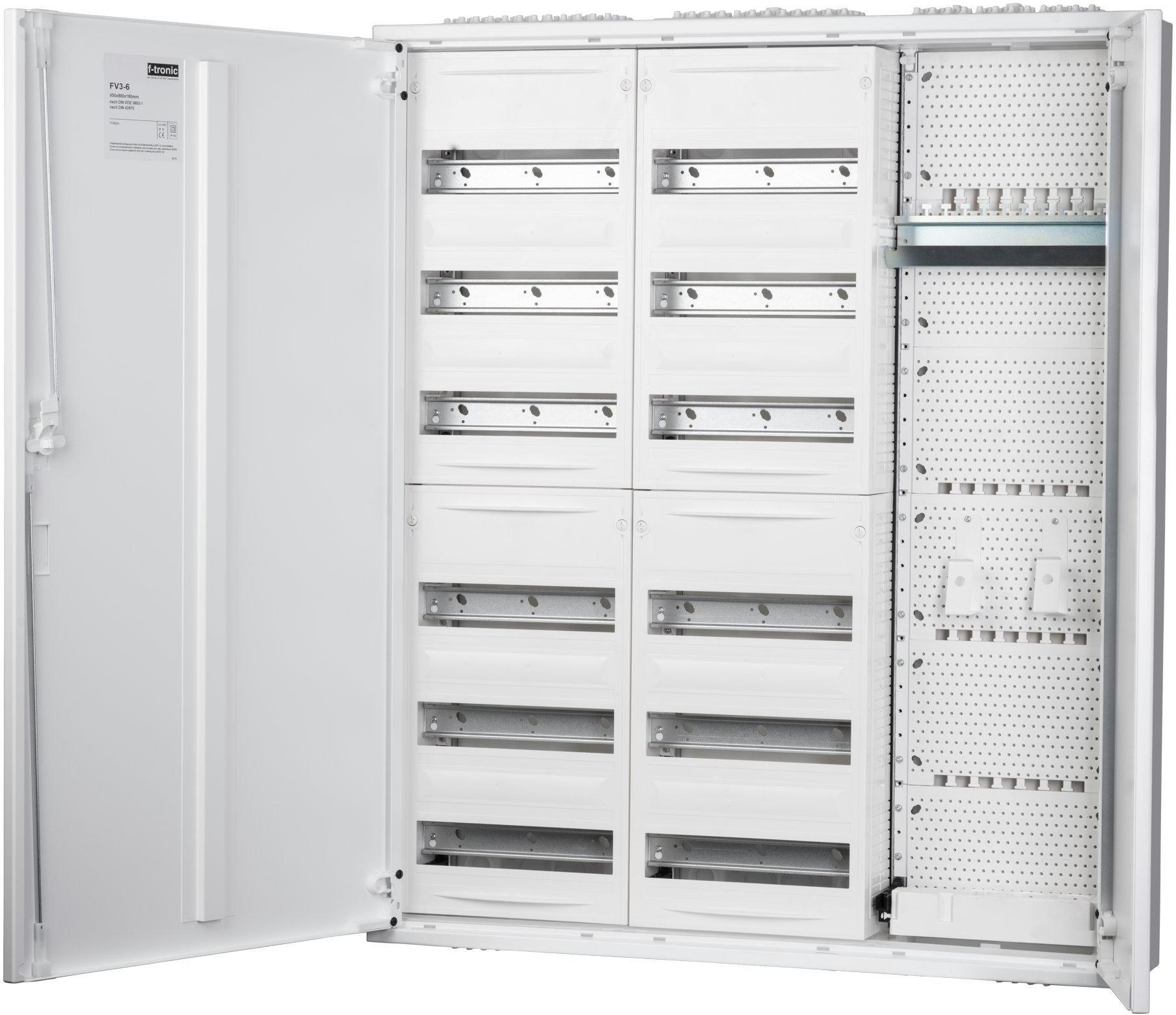 FV3-6-M1, AP Medienverteiler FV3-6-M1, 3-feldrig, 6r, mit MVAP1
