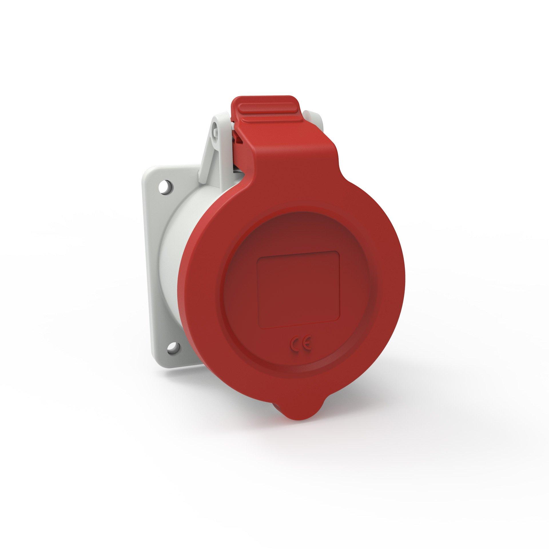 NCEEASD32.01, Anbausteckdose gerade 32A 5p 400V 6h IP54