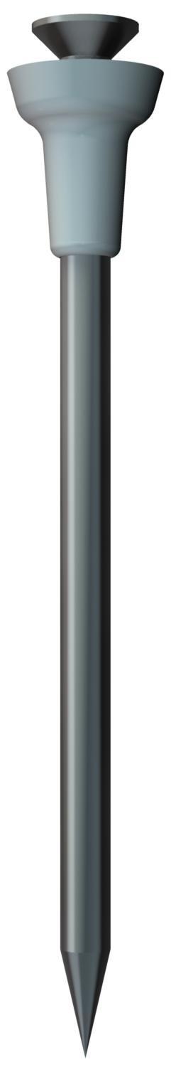 511 50, Siko-Nadel gehärtet 2x50mm Stahl blank