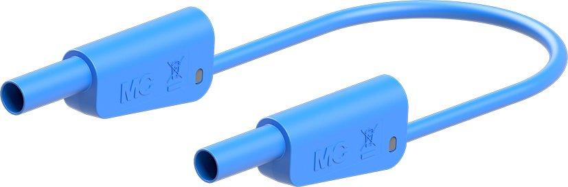 SLK-4N-F25, 4 mm Sicherheitsmessleitung 200 cm blau