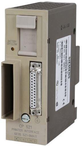 6ES5521-8MA11, ERSATZTEIL: SIEMENS SIMATIC S5, CP 521 KOMMUNIKATIONSPROZESSOR FUER DRUCKER