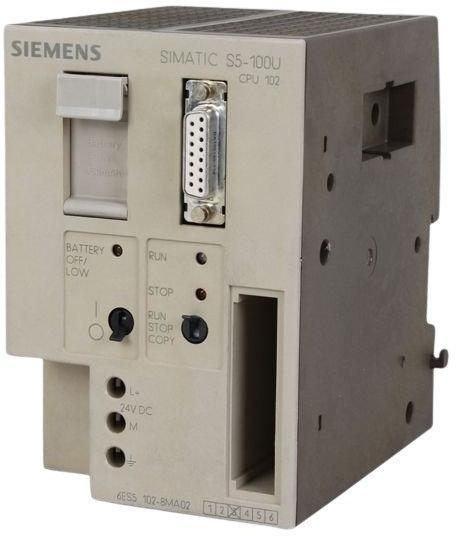 6ES5102-8MA02, ERSATZTEIL: SIEMENS SIMATIC S5, CPU 102 ZENTRALBAUGRUPPE