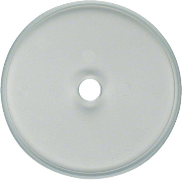 1090, Glasabdeckplatte für Drehschalter/-taster Glasserie klar, 1090