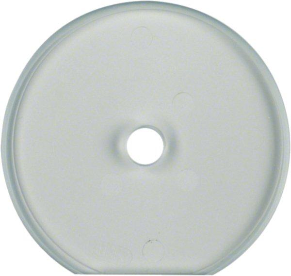 1094, Glasabdeckendplatte für Drehschalter/-taster Glasserie klar, 1094