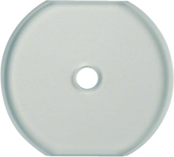 1095, Gl.mittelplatte Schalter Serie Glas klar