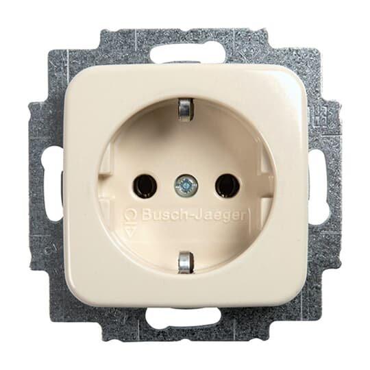 20 EUC-212, SCHUKO® Steckdosen-Einsatz weiß - Busch-Duro 2000® SI