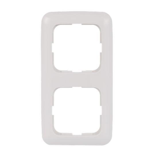 2512-214, Abdeckrahmen 2-fach alpinweiß - Reflex SI