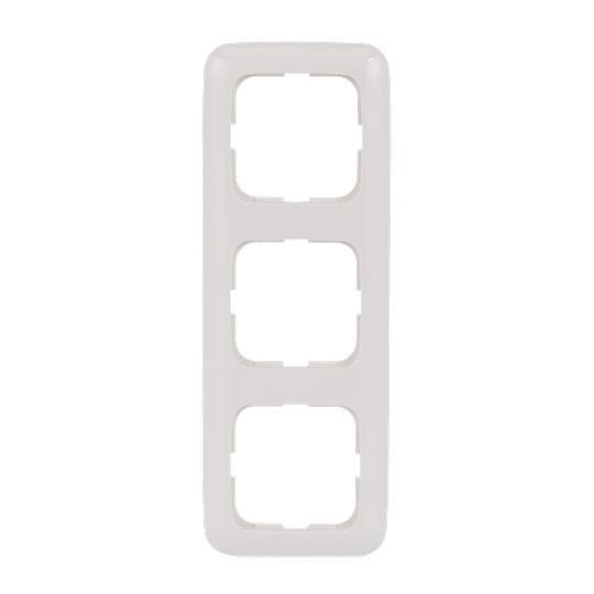 2513-214, Abdeckrahmen 3-fach alpinweiß - Reflex SI