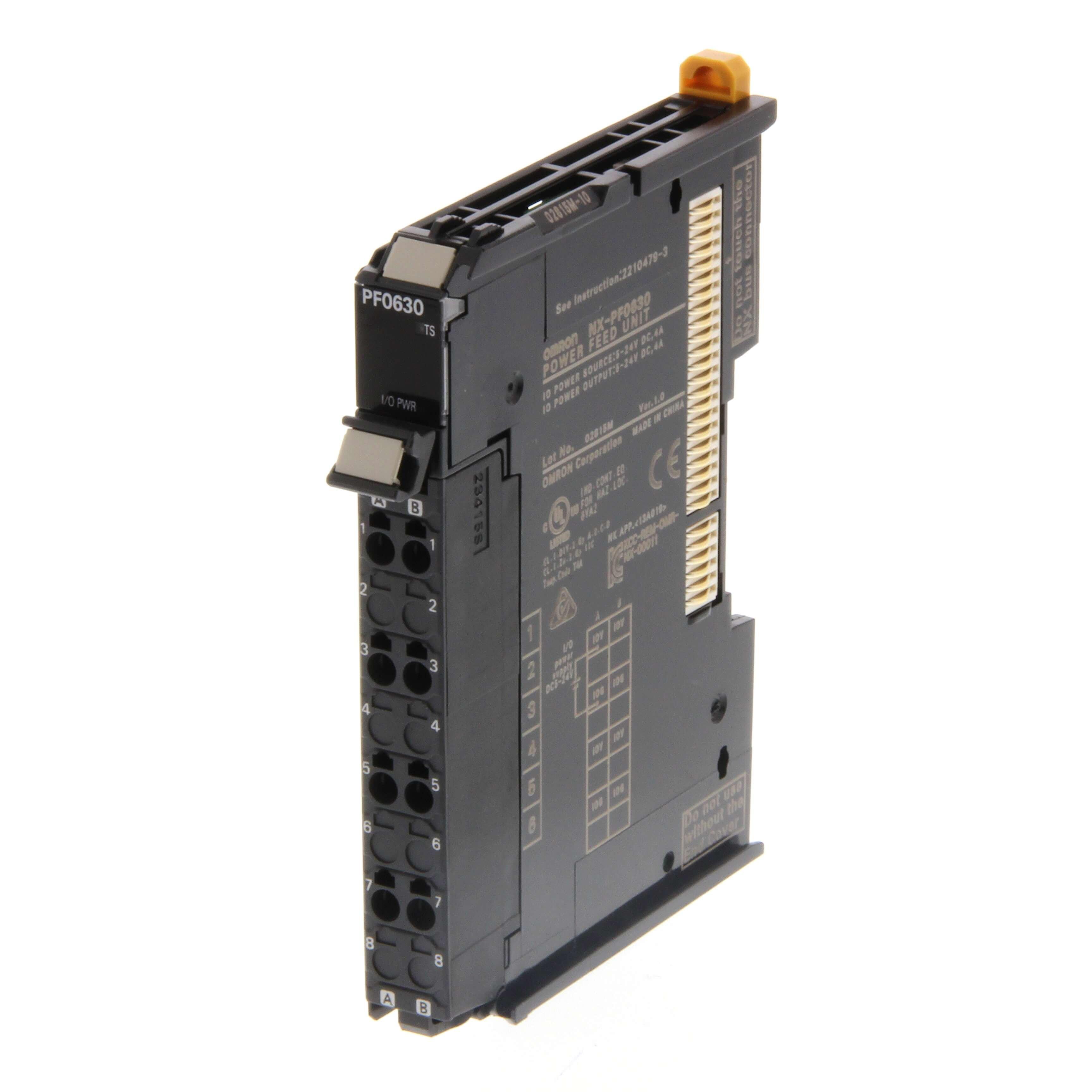 NX-PF0630, NX-E/A-Modul, Spannungsversorgungsmodul für E/A, 4A, Einspeisung: 5...24VDC