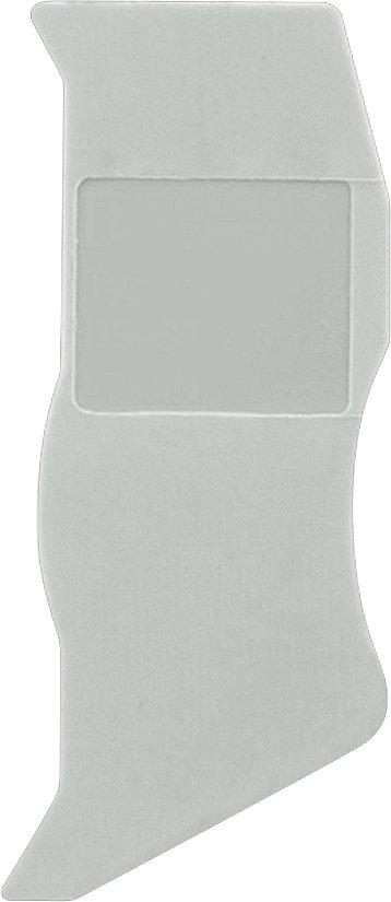 8WH9000-0GA00, Deckelsegment, für DG-Klemmen 2,5mm2 mit Zugfederanschluss, Farbe: grau