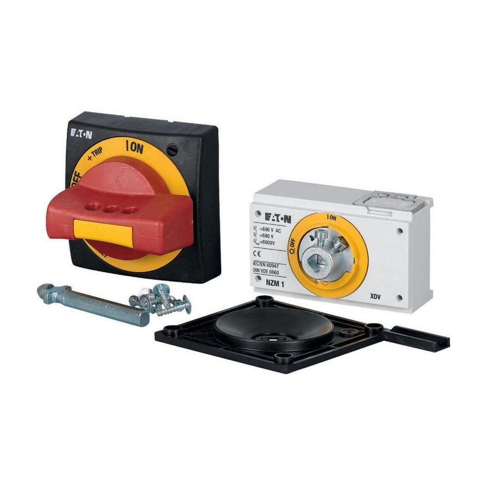 NZM1-XTVDVR-0, Türkupplungsdrehgriff, rot-gelb, Größe 1