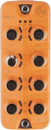 IO-Link Master PFL EIP 4P IP67, IO-Link Master mit EtherNet/IP-Schnittstelle, Ethernet, IO-Link, EtherNet/IP, Anzahl der digitalen Eingänge 4, Anzahl der digitalen Ausgänge 8, Durchs