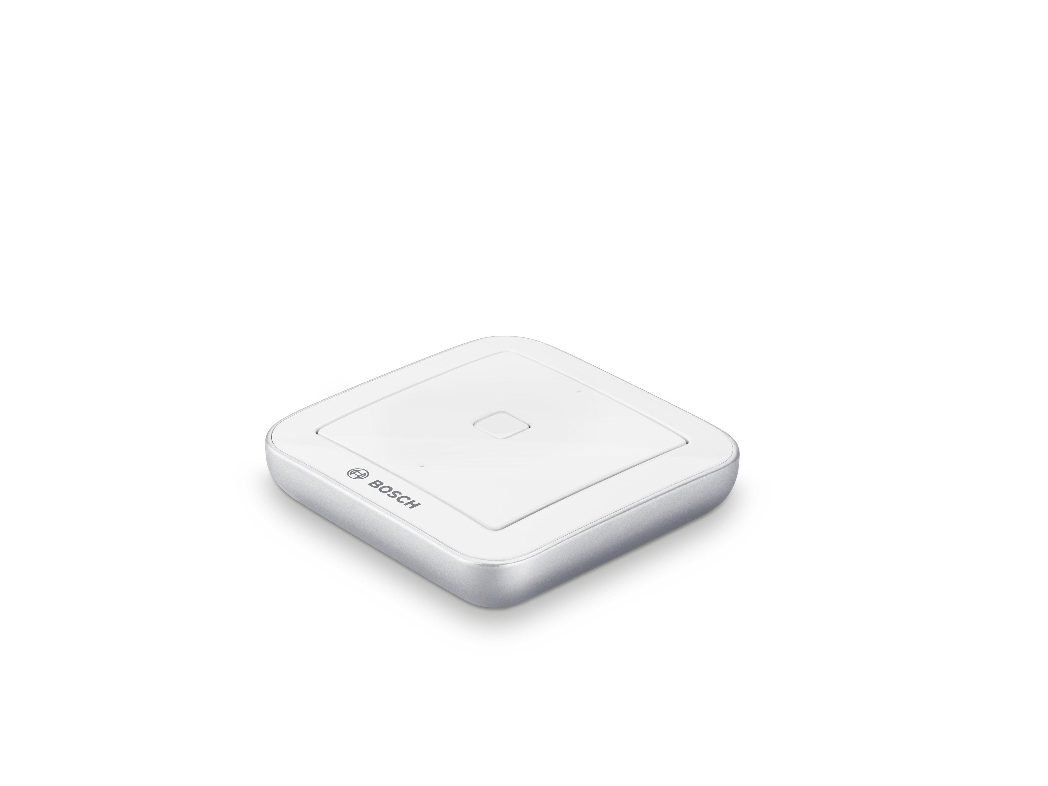 Smart Home Universalschalter Flex, Mit dem Universalschalter Flex steuern Sie bis zu 4 Funktionen, die Sie selbst bestimmen – ganz ohne Smartphone, aber trotzdem tragbar. Durch untersch