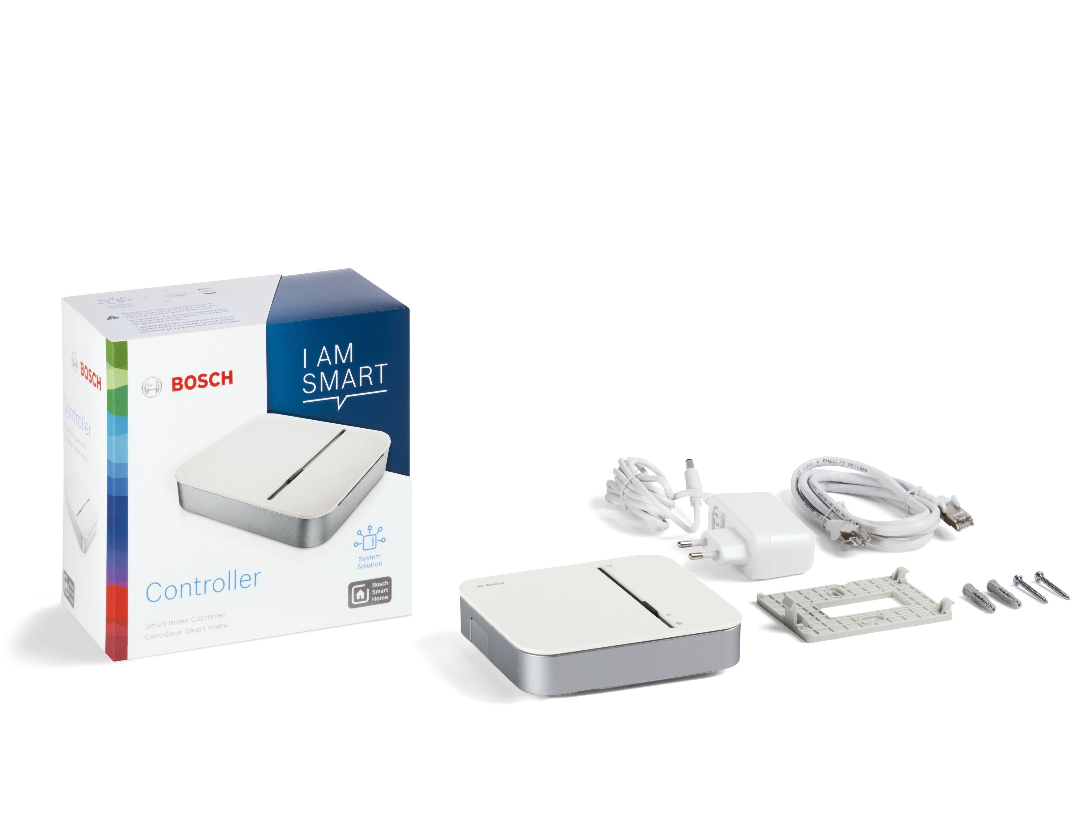 Bosch Smart Home Controller, Mit dem Bosch Smart Home Controller vereinen Sie all Ihren smarten Geräte, auch von verschiedenen, kompatiblen Herstellern und haben durch ihn Zugriff