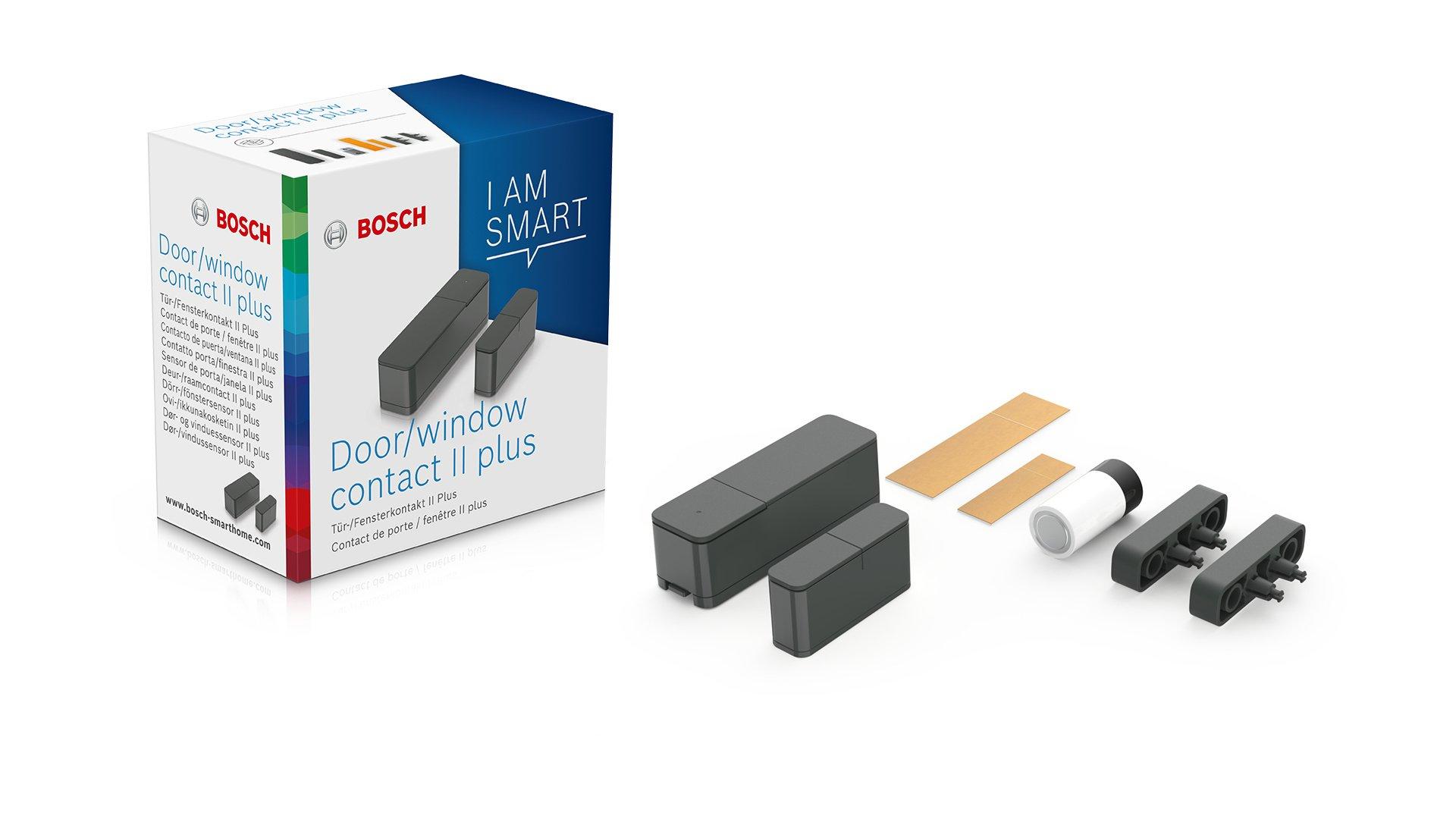 BSEN-C2, Bosch Smart Home Tür-/Fensterkontakt II Plus, anthrazit, Erschütterungserkennung