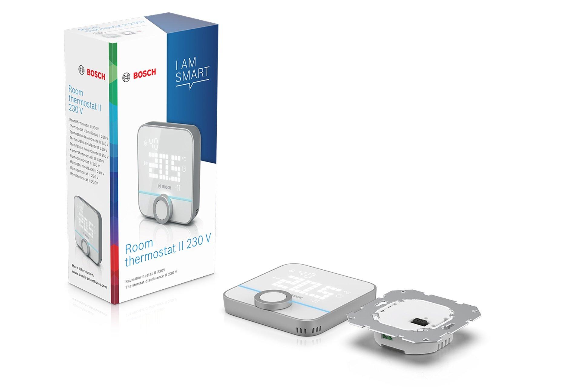 BTH-RM230Z, Bosch Smart Home Raumthermostat II 230V, verkabelte Heizsysteme, Fußbodenheizung