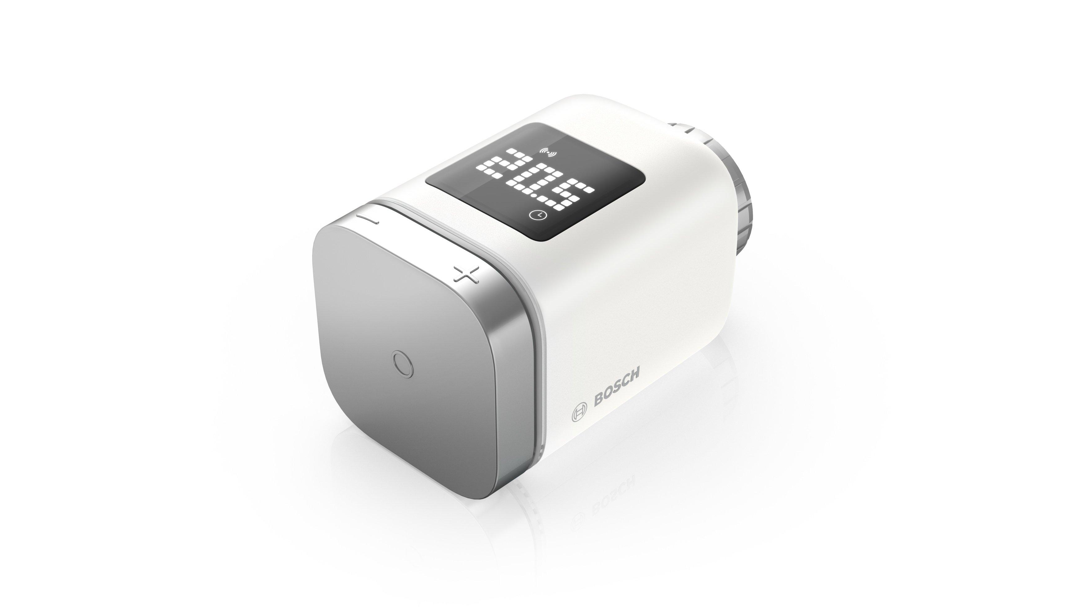 BTH-RA, Bosch Smart Home Heizkörperthermostat II, smartes Thermostat mit App-Funktion