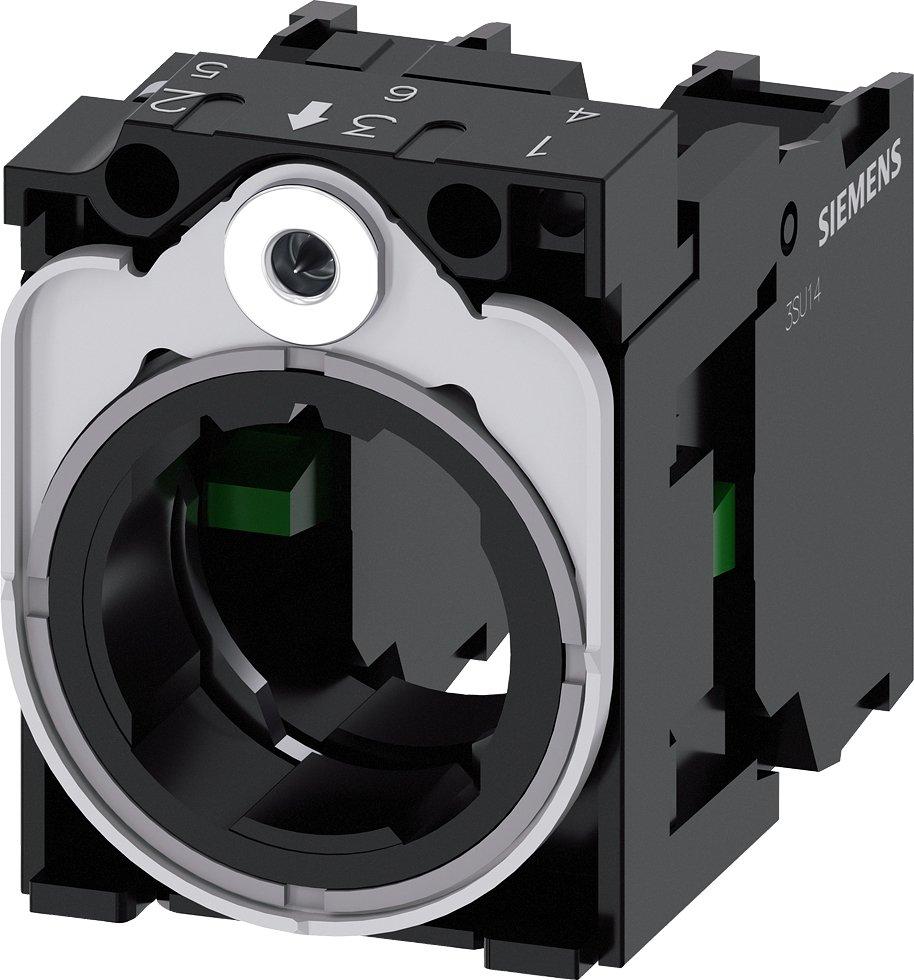 3SU1550-1AA10-1NA0, Halter für 3 Module, Metall, 1S, 1S