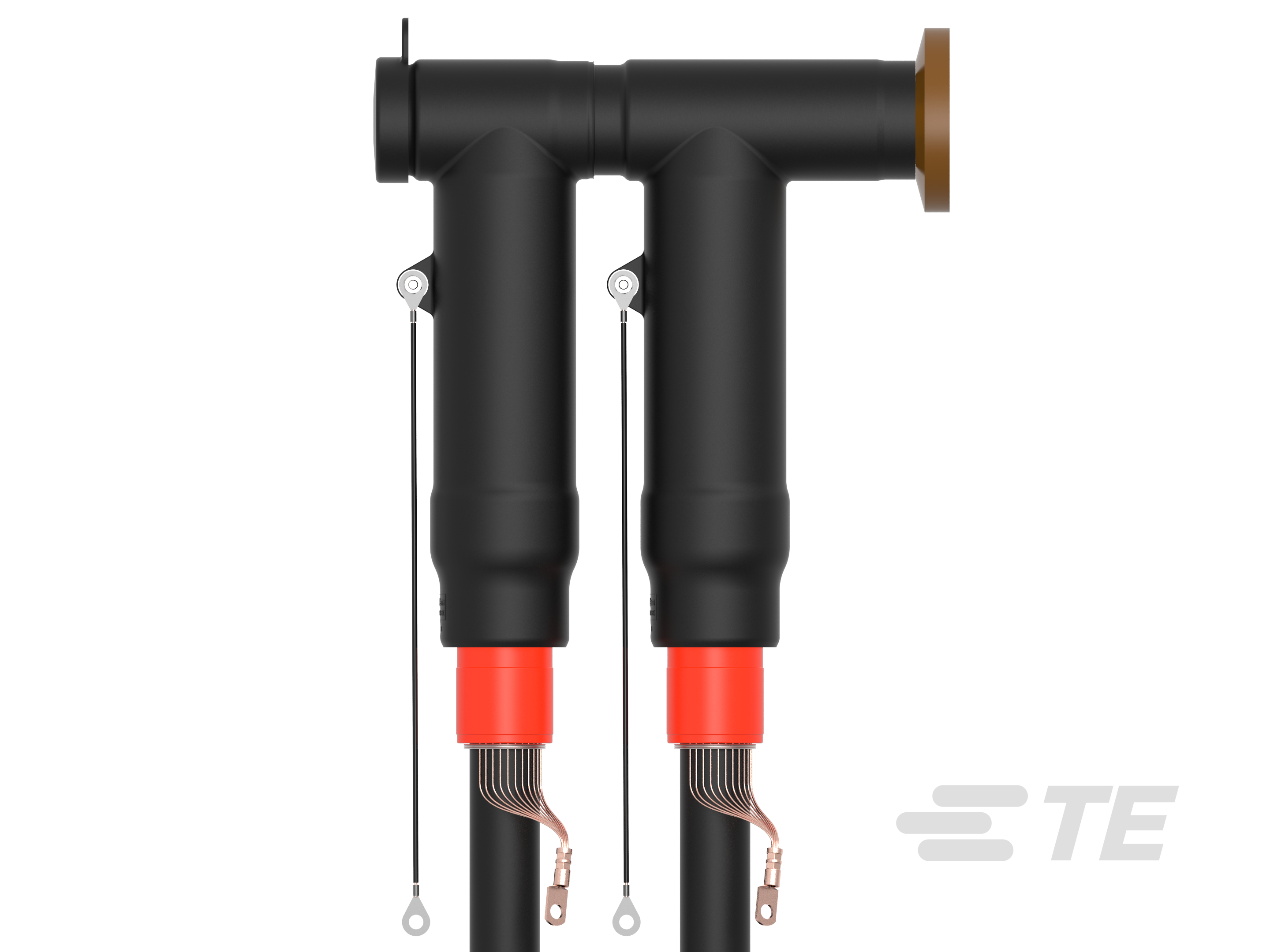 RSTI-CC-5952, Koppelstecker, geschirmt, 20kV, 630A, Schraubtechnik, 1L-Kabel, Al&Cu, 500 mm²