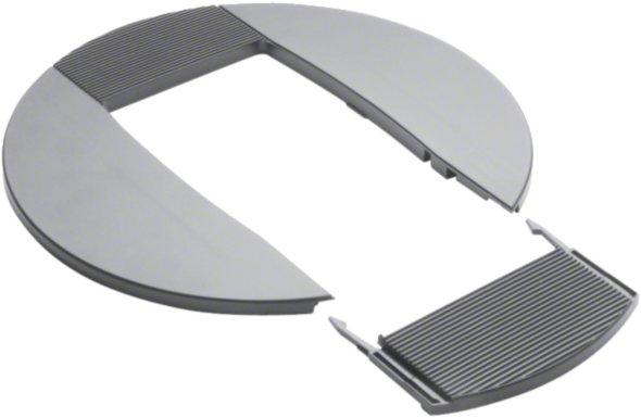 DAC2807035, Rosette halogenfrei DA200 2-seitig lgrau