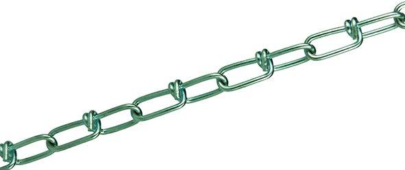 HKK-30-D, Knotenkette 30m, verzinkt nach DIN 5686, 2,5mm