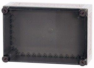 CI43E-125, Montageblech-Schirm, +Vorprägungen, HxBxT=250x375x150mm