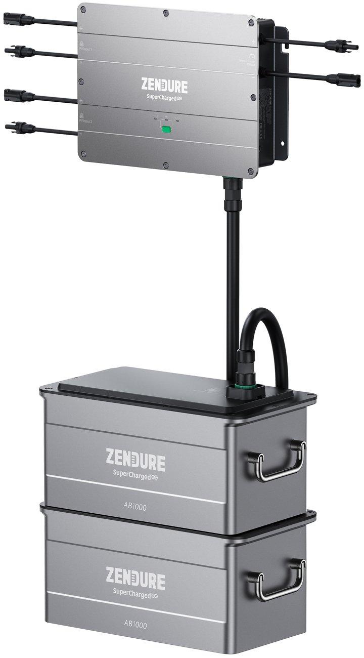 ZDSPVH1200+AB1000S*2, SolarFlow Set 1200 mit 2 x Akku AB1000S Zendure