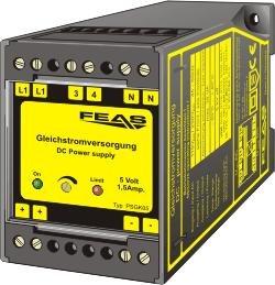 PSGK05, Netzgerät 1,5A,Eingang 115/230VAC, Ausgang 5VDC, 1,5A, 8W