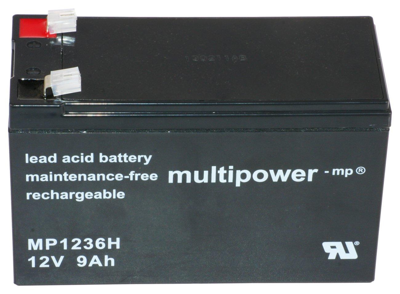 MP1236H, Bleiakku 12V 9Ah MP1236H