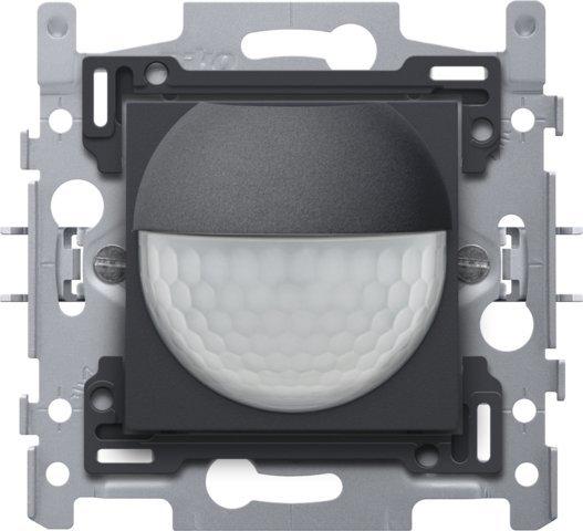 122-78010, Bewegungsmelder zur Wandmontage 180°, 230 V, 9 m, anthracite coated