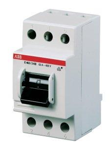 E463/3KB, Einbaugerät Ausschalter, Ausführung 3 S, 63 A, 400 V