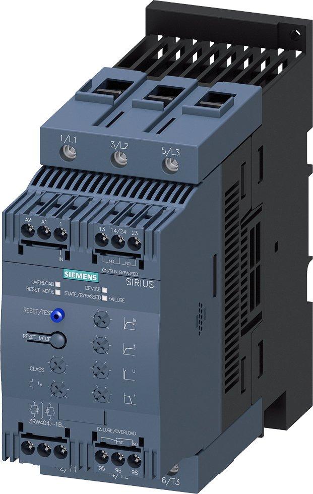 3RW4046-1BB04, Sanftstarter S3, 80A, 45kW/400V, 40 Grad, AC200-480V, AC/DC24V