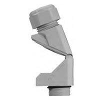 197.1708.01, Winkel-Kabelverschraubung IP68 schwarz Nennweite 4-8mm